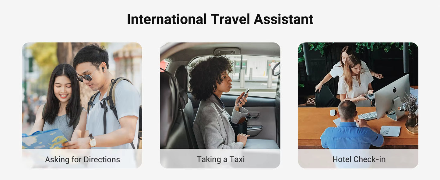 Katrada™ TalkGo M3 – Instant AI Voice Translator Earbuds