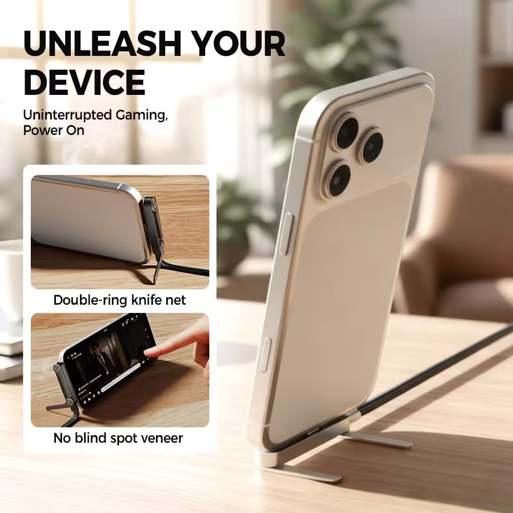 240W Ultra-Fast Type-C Cable with Adjustable Phone Stand - KATRADA™