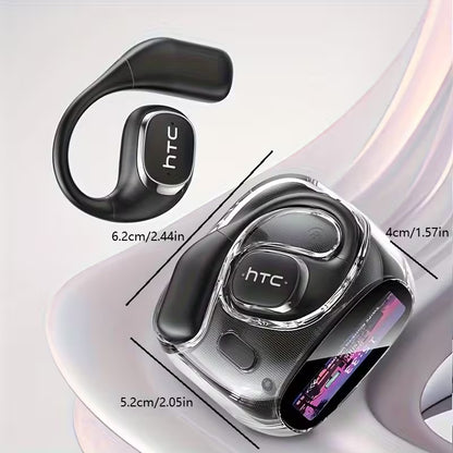 HTC – AI Real-Time Translator Earbuds (134 Languages) | LCD Touch Screen | No Subscriptions Needed - KATRADA™