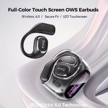 HTC – AI Real-Time Translator Earbuds (134 Languages) | LCD Touch Screen | No Subscriptions Needed - KATRADA™