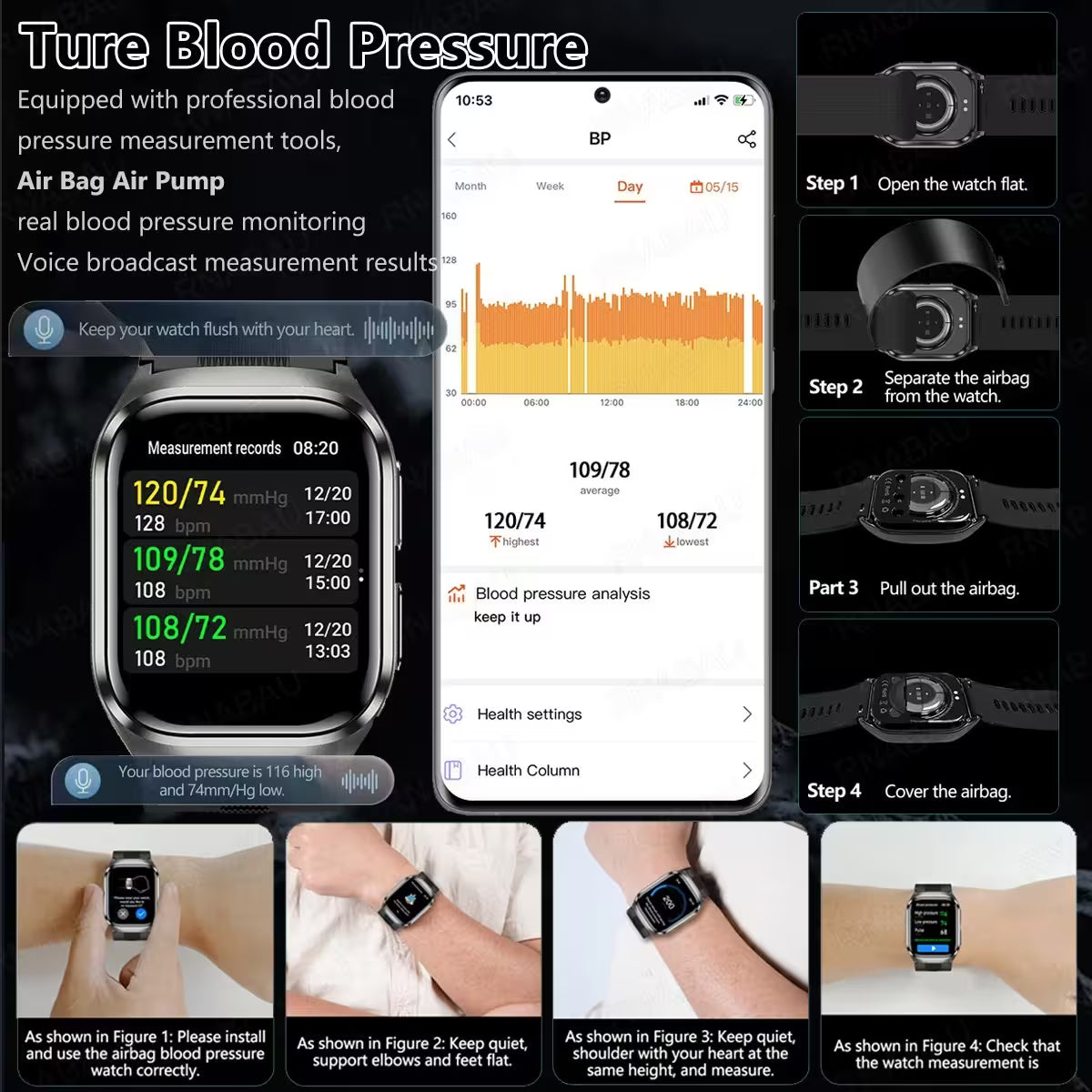 HUAWEI WATCH D2 – Advanced Health Monitoring Smartwatch